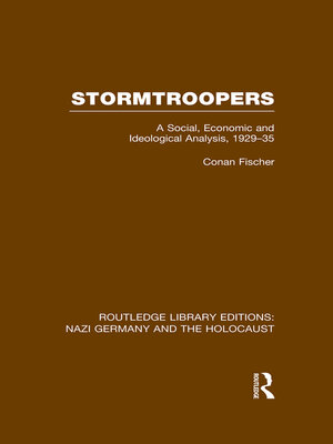 cover image of Stormtroopers (RLE Nazi Germany & Holocaust)